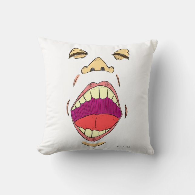 ’Shout’ Pillow Kudde (Framsida)