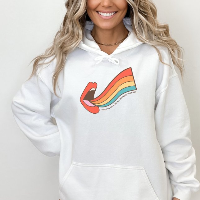 Shout to Lord Bible Verse Christian Hoodie T Shirt (Skapare uppladdad)