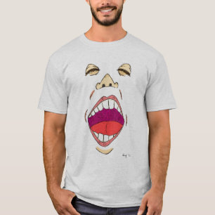 "Shout"-Vuxen, grundläggande T-Shirt