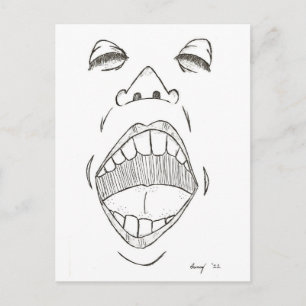 "Shout" vykort