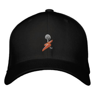 SHOUTcast Hat (svart) Broderad Keps