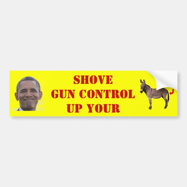 SHOVE GUN CONTROL BILDEKAL (Framsidan)