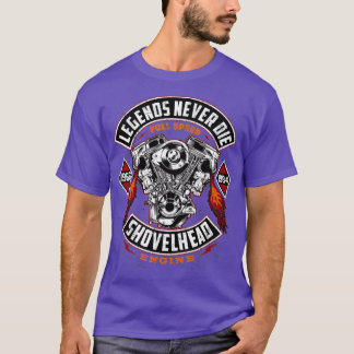 SHOVELHEAD 19661984 MOTOR Motorcycles Oldschool Ch T Shirt
