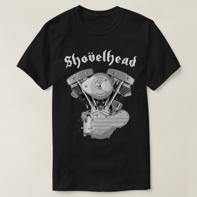 SHOVELHEAD 2 (GENERATOR) Classic T-Shirt (Design framsida)