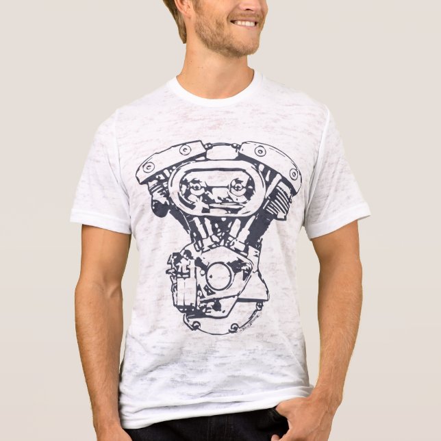 Shovelhead T-shirt (Framsida)