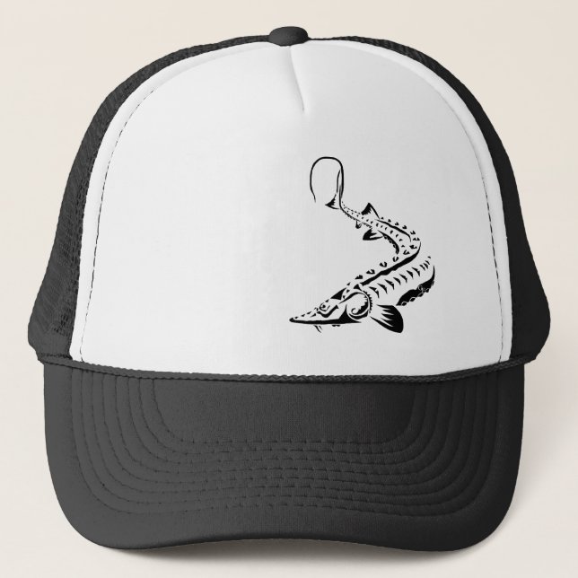 Shovelnos-Pallid Sturgeon Tribal - Kap, Hat Keps (Framsida)