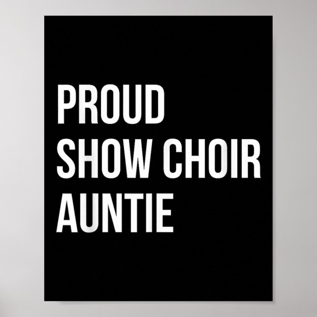 Show Choir Auntie  Poster (Framsidan)