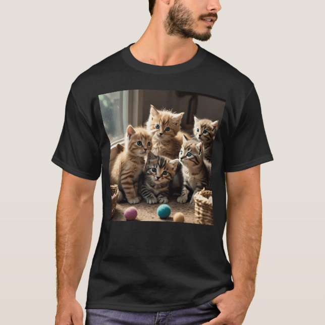 show me your kittens girl t shirt (Framsida)