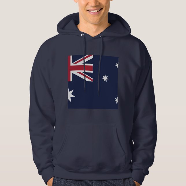 Show off your colors - Australia Hoodie (Framsida)