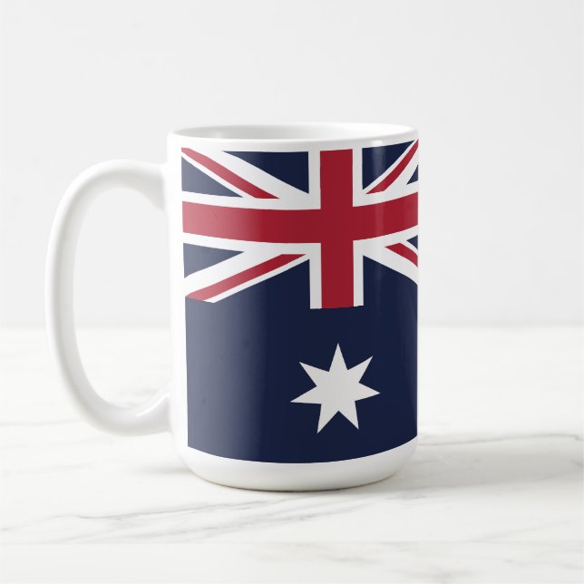Show off your colors - Australia Kaffemugg (Vänster)