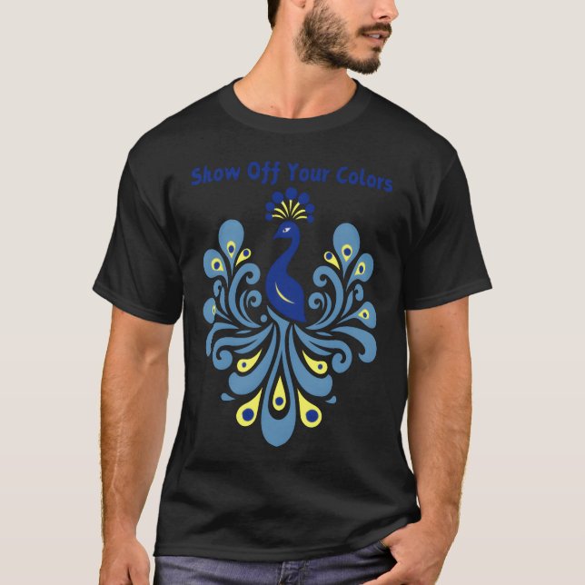 Show Off Your Colors friends T Shirt (Framsida)