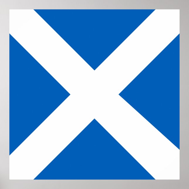 Show off your colors – Scotland Poster (Framsidan)