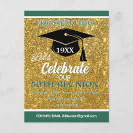 Show stopper Class Reunion invitation post card Helg Vykort