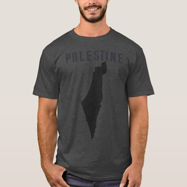 Show Your Solidarity Palestineshirt Spotlight girl T Shirt (Framsida)