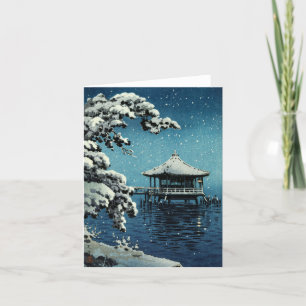 Showa Era, Winter av Tsuchiya Koitsu Tack Kort