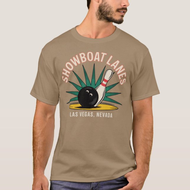 Showboat Lanes - Las Vegas, NV T Shirt (Framsida)