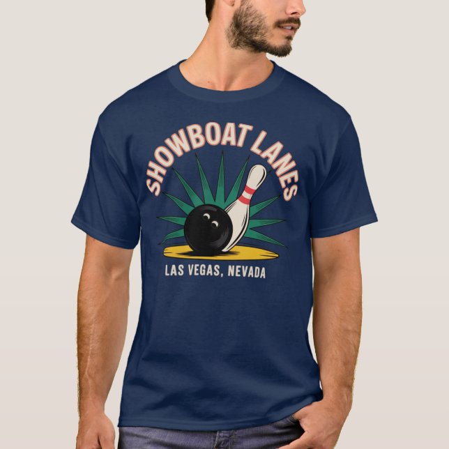 Showboat Lanes - Las Vegas, NV T Shirt (Framsida)