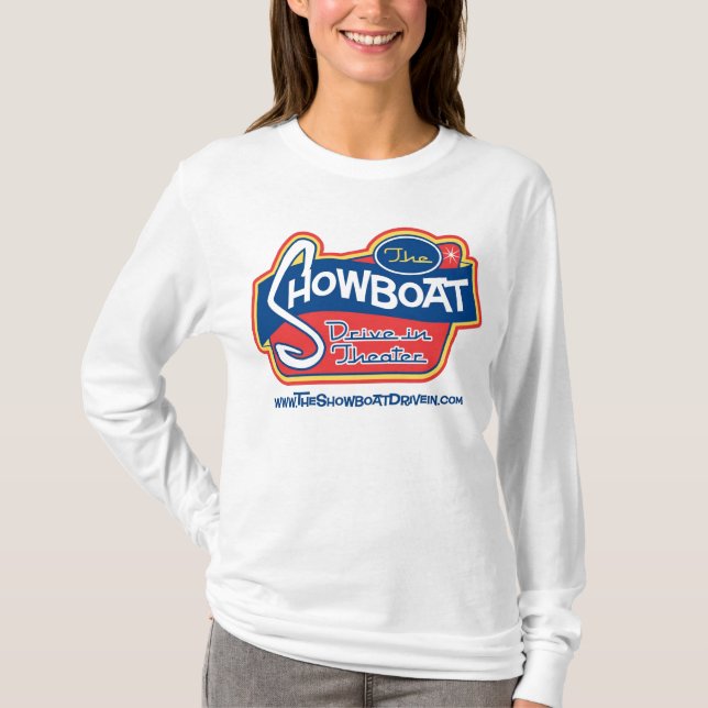 Showboatdrev i Hoodie Tee (Framsida)