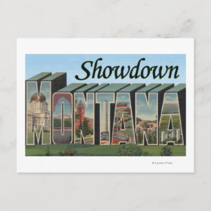 Showdown, Montana Vykort