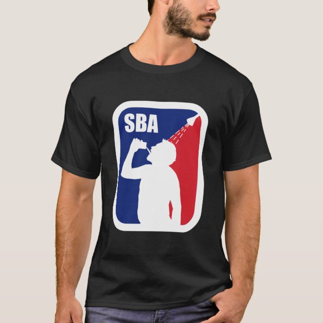Shower Beer Association - Men  T Shirt (Framsida)