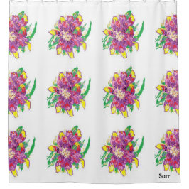 Shower Curtain Asiatic Lily