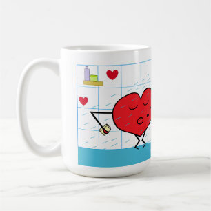 Shower Kärlek Flows Kaffemugg