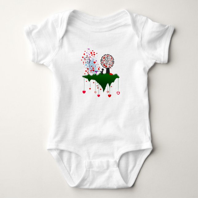 Shower med Kärlek Tee (Framsida)
