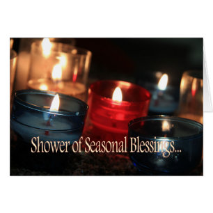 Shower of Säsong Blessings.... Hälsningskort