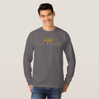ShowFab grå långärmadutslagsplats T-shirt