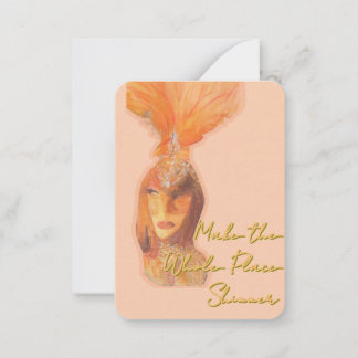 Showgirl Era notecards Anteckningskort