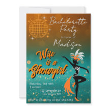Showgirl-inbjudan