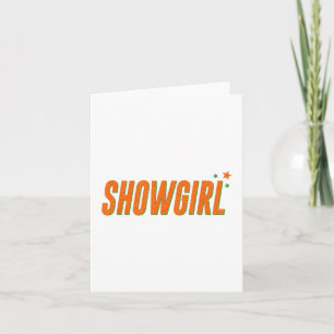 Showgirl New Era Vibes Estetisk Grafisk Outfit Kvi Kort