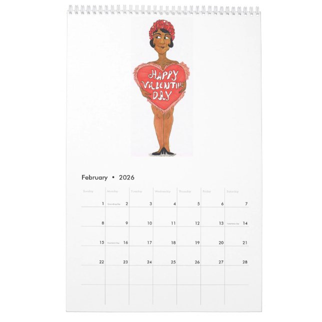 Showgirlskalender Kalender (Feb 2026)