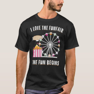 Showman Roligt Fair Ferris Wheel T Shirt