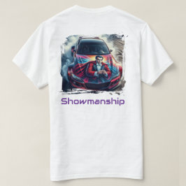 Showmanship Drift — Illusionist Wheel Burnout T Shirt