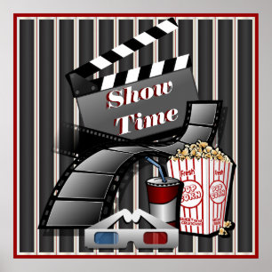 Showtime Cinema Theater Poster