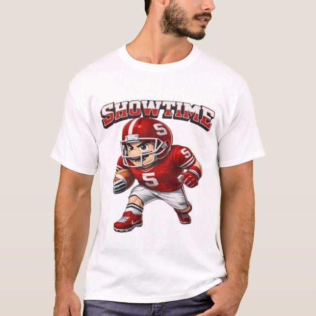 Showtime Football Men's T-Shirt  (Framsida)