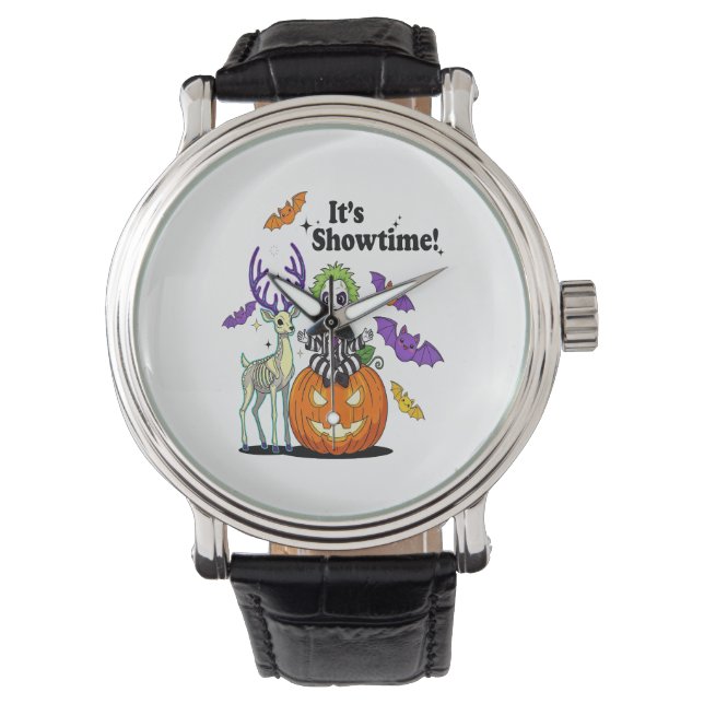 Showtime Funny Halloween Armbandsur (Framsida)