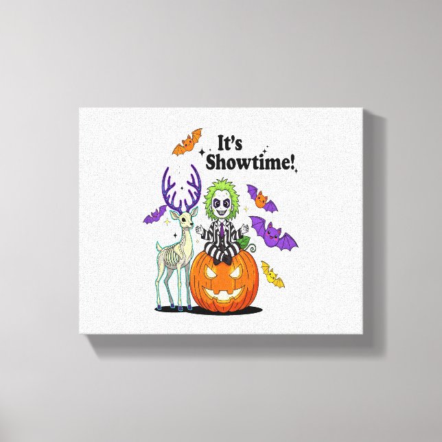Showtime Funny Halloween Canvastryck (Framsida)
