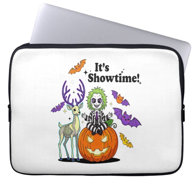 Showtime Funny Halloween Laptop Fodral (Framsidan)