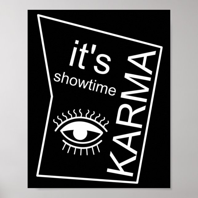 Showtime Karma Poster (Framsidan)