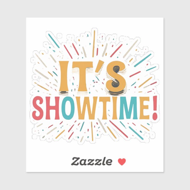 Showtime Klistermärken (Ark)