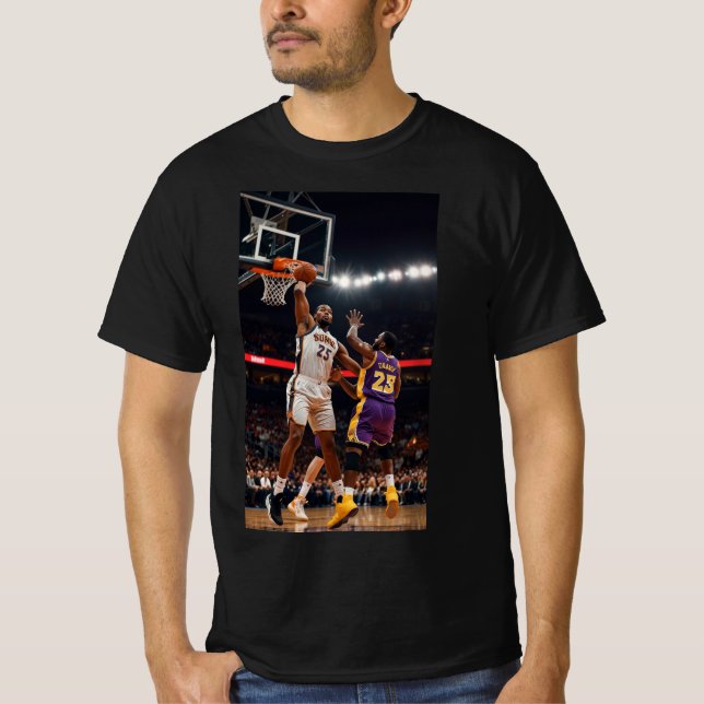 Showtime Ringar: Action-Packed Dunk T-shirt (Framsida)