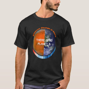 ShowYourStripes u2013 DÄR FINNS INGET PLANET B-kli T Shirt