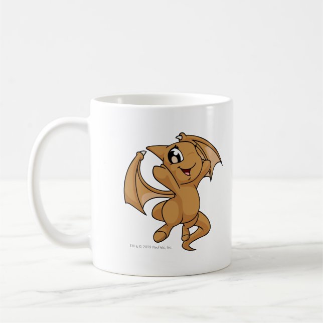 Shoyru brunt kaffemugg (Vänster)