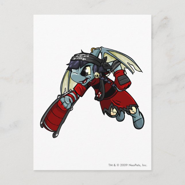 Shoyru Krawk Island Player Vykort (Framsida)