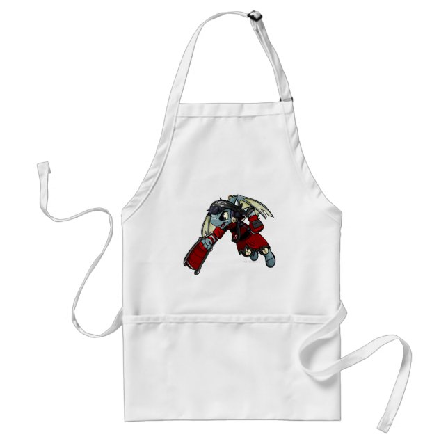 Shoyru Krawk öspelare Förkläde (Framsidan)
