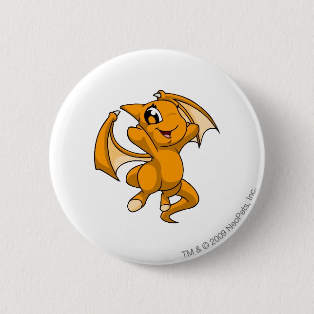 Shoyru orange knapp (Framsida)
