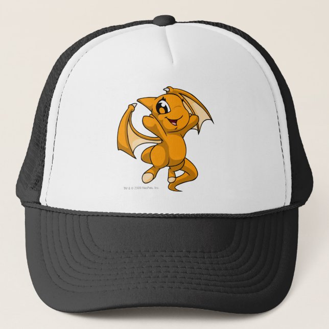 Shoyru orange truckerkeps (Framsida)