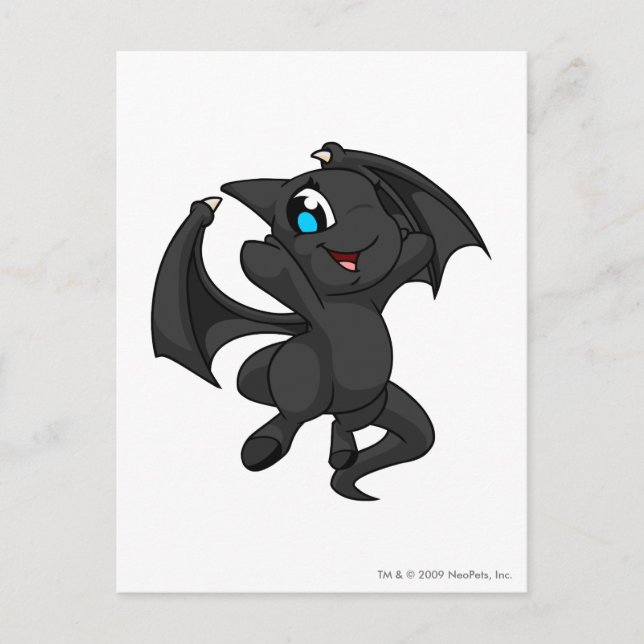 Shoyru Shadow Vykort (Framsida)